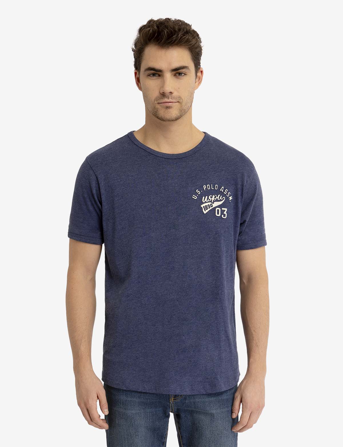 U.S. Polo Assn. Graphic Print Crew Neck T-Shirt