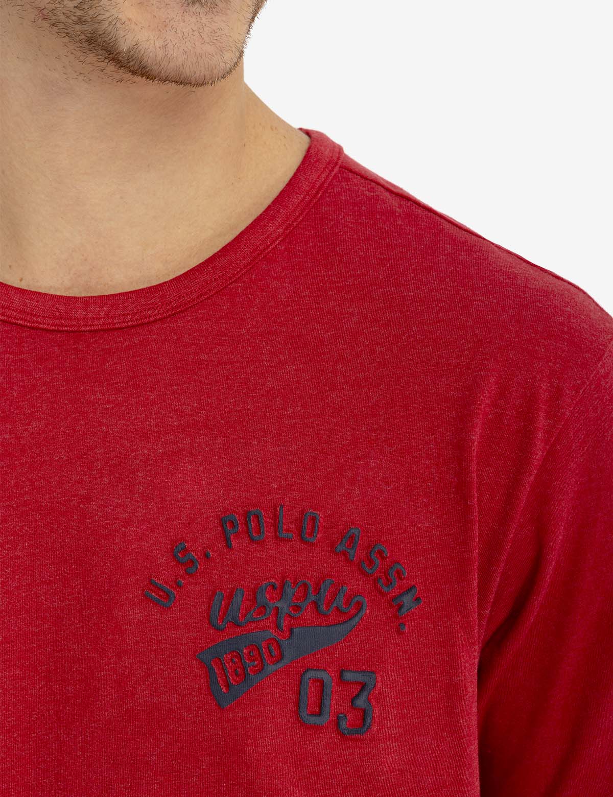 U.S. Polo Assn. Graphic Print Crew Neck T-Shirt