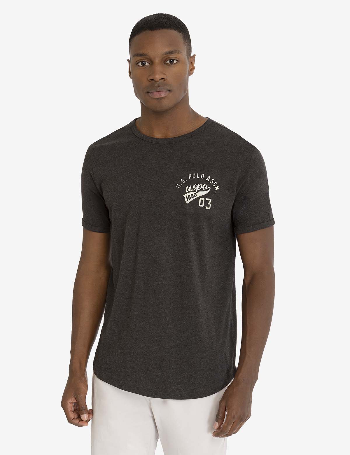 U.S. Polo Assn. Graphic Print Crew Neck T-Shirt