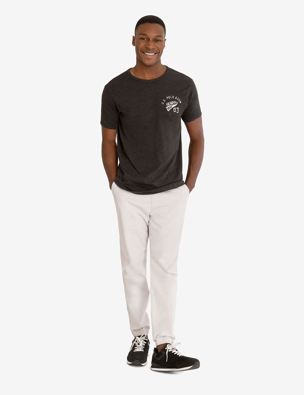 U.S. Polo Assn. Graphic Print Crew Neck T-Shirt