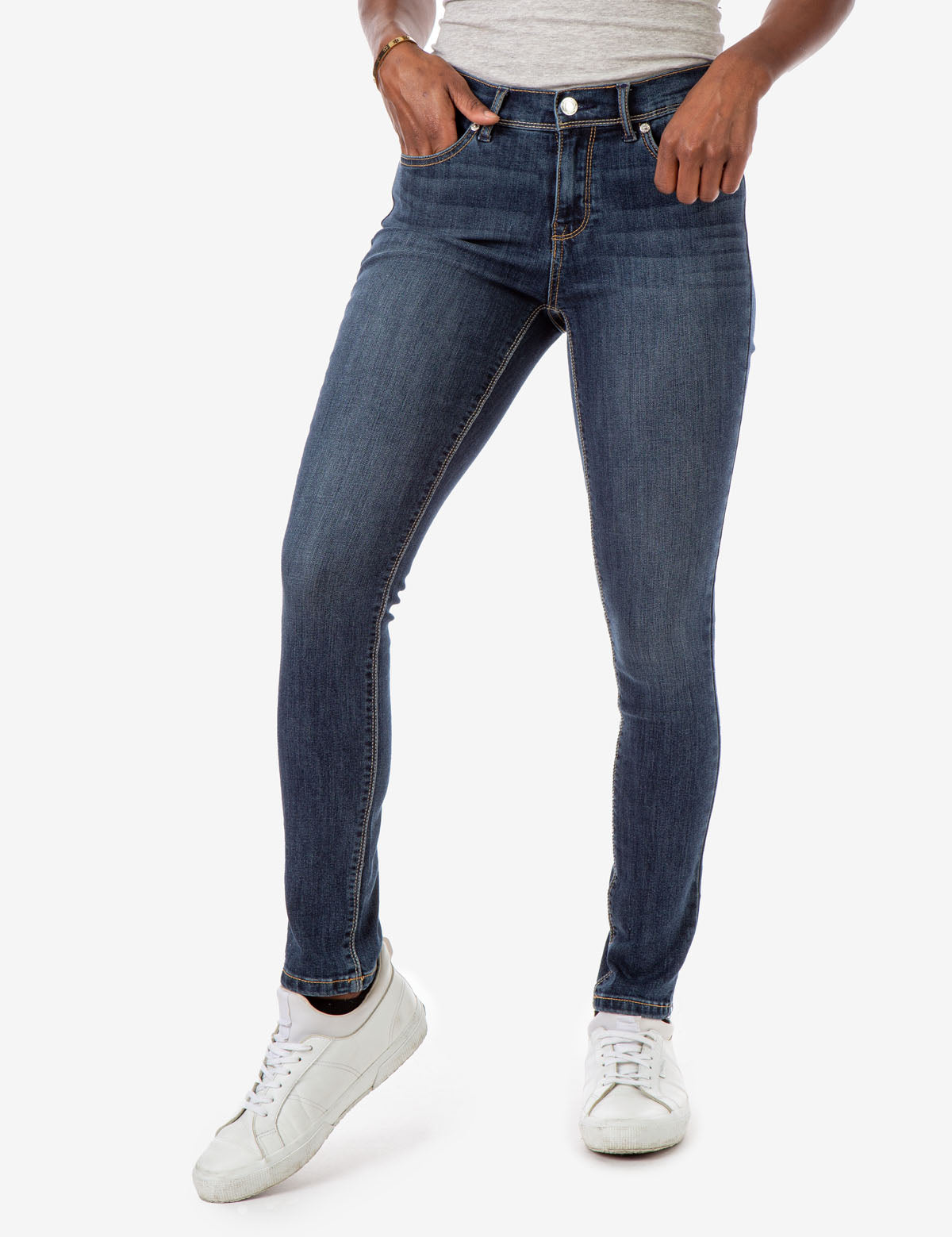 Women's Super Skinny Jeans - Stretch Denim with Waist-Defining Fit