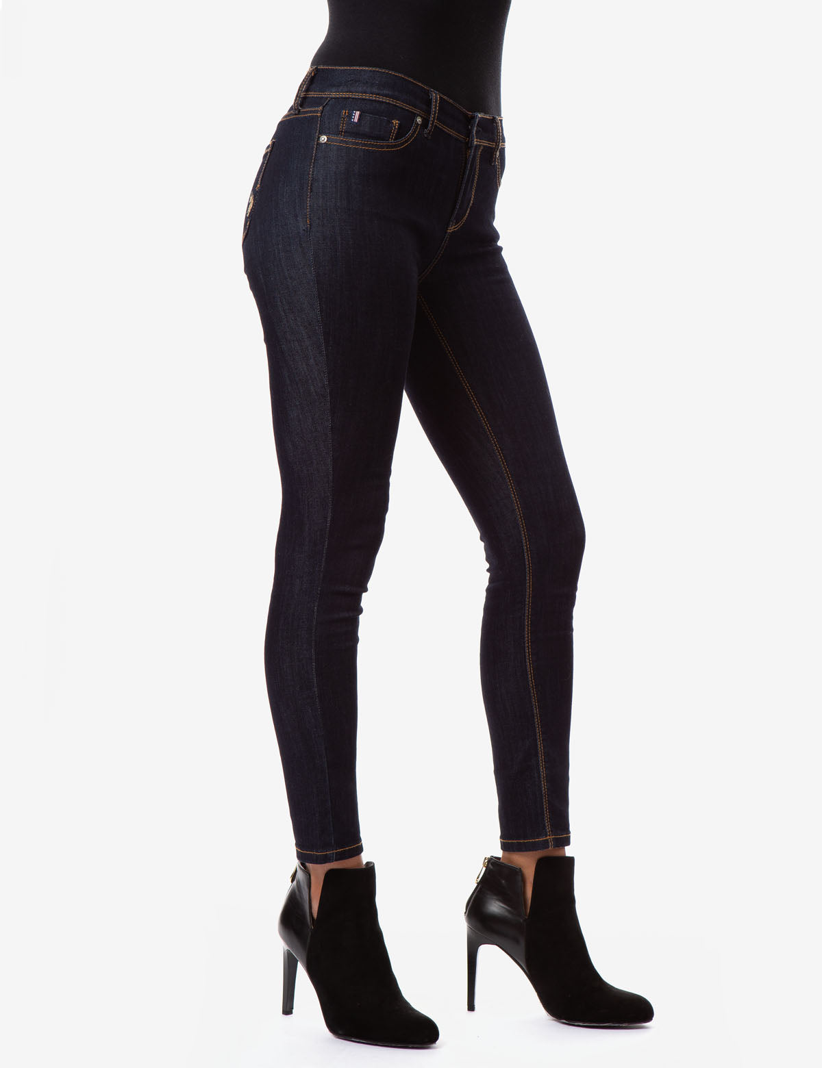 Women's Super Skinny Jeans - Stretch Denim with Waist-Defining Fit
