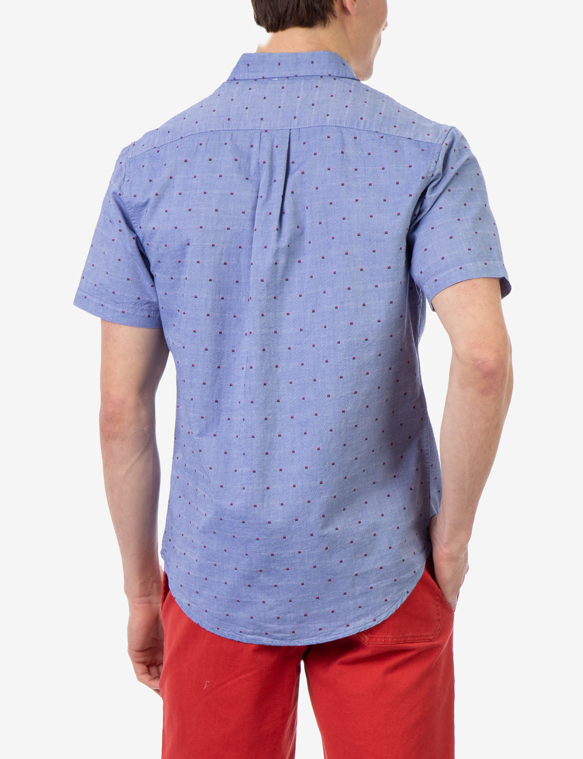 U.S. Polo Assn. Swiss Dot Oxford Shirt for Men