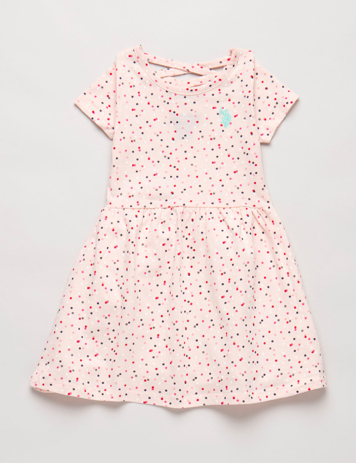 Toddler Girls 2-Piece Outfit: Dress & Cardigan Set
