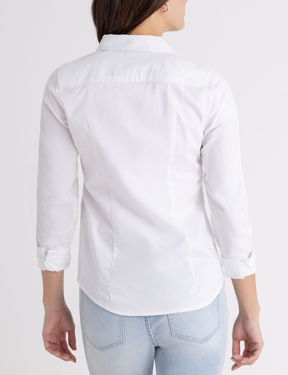 Men's Classic Oxford Shirt - Cotton Blend Button-Up with Tonal Logo