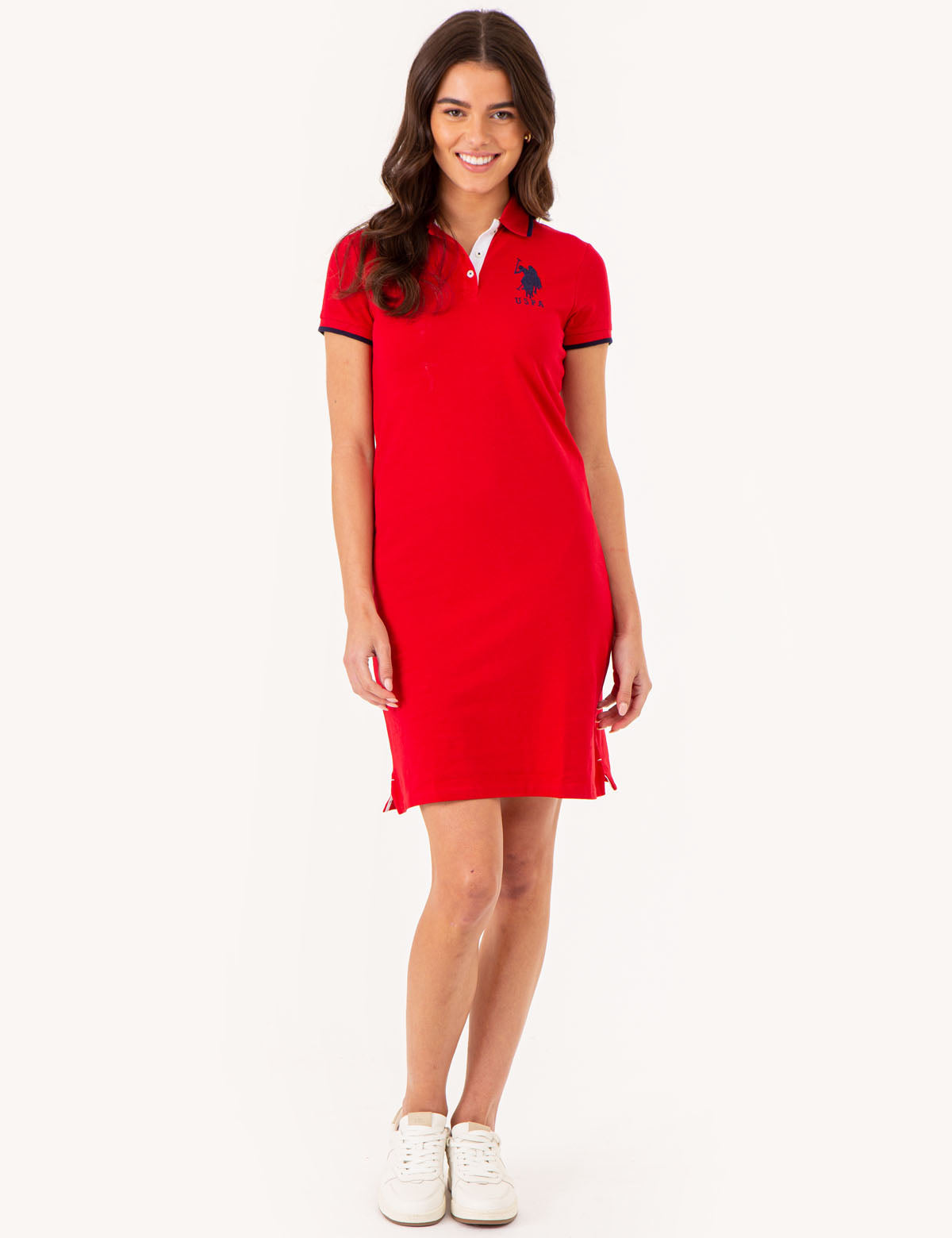 Triple Crown Polo Dress for Women – Classic Collared Style