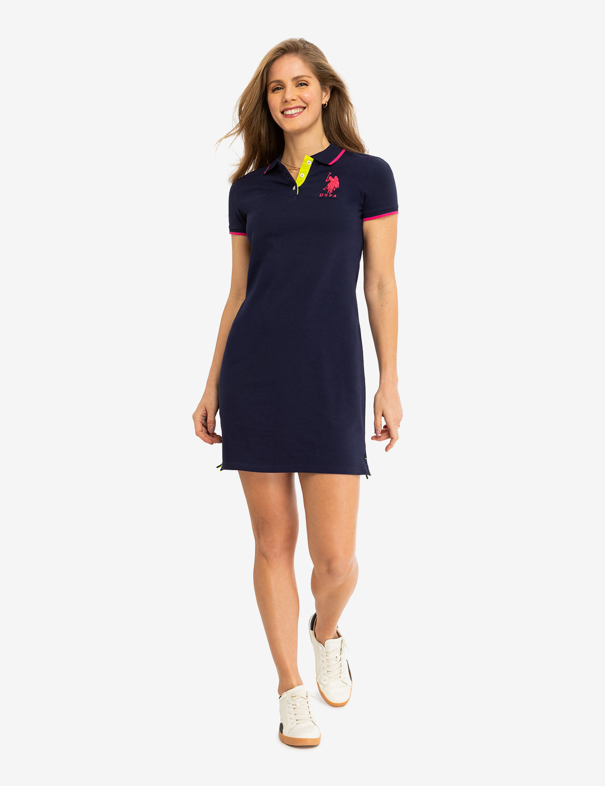 Triple Crown Polo Dress for Women – Classic Collared Style