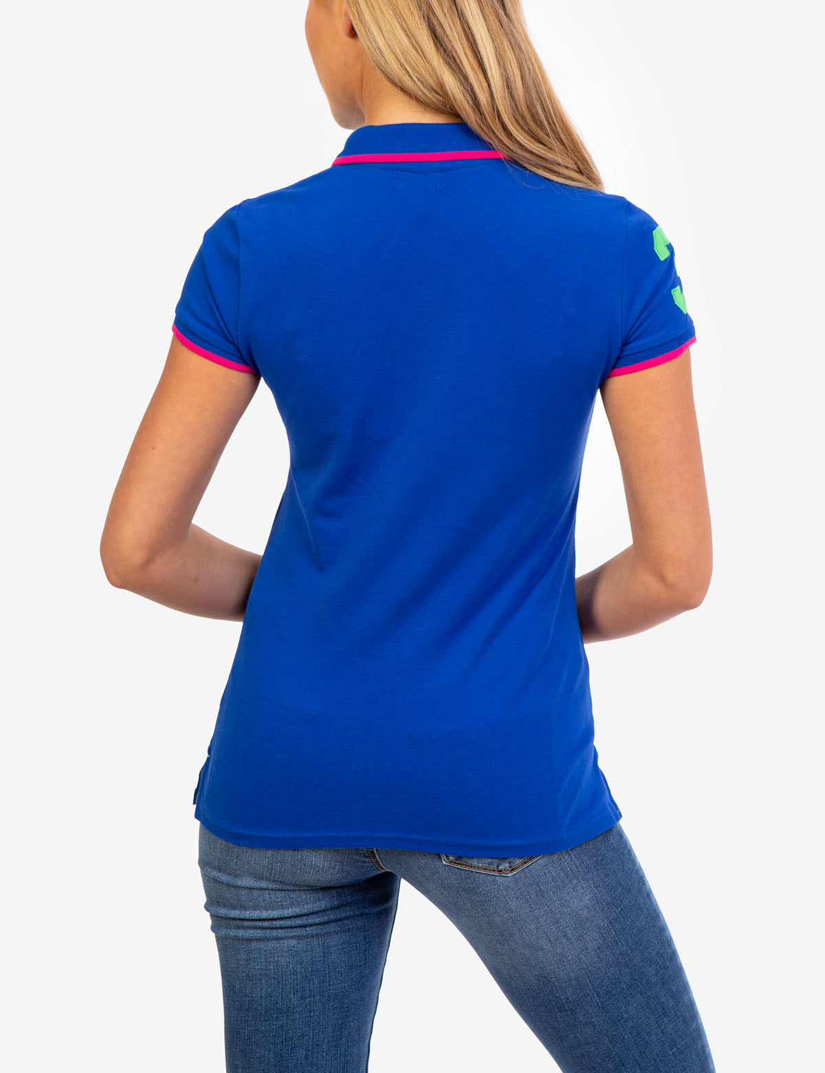 Men's Triple Crown Polo Shirt with Contrast Trim & Embroidered Logo