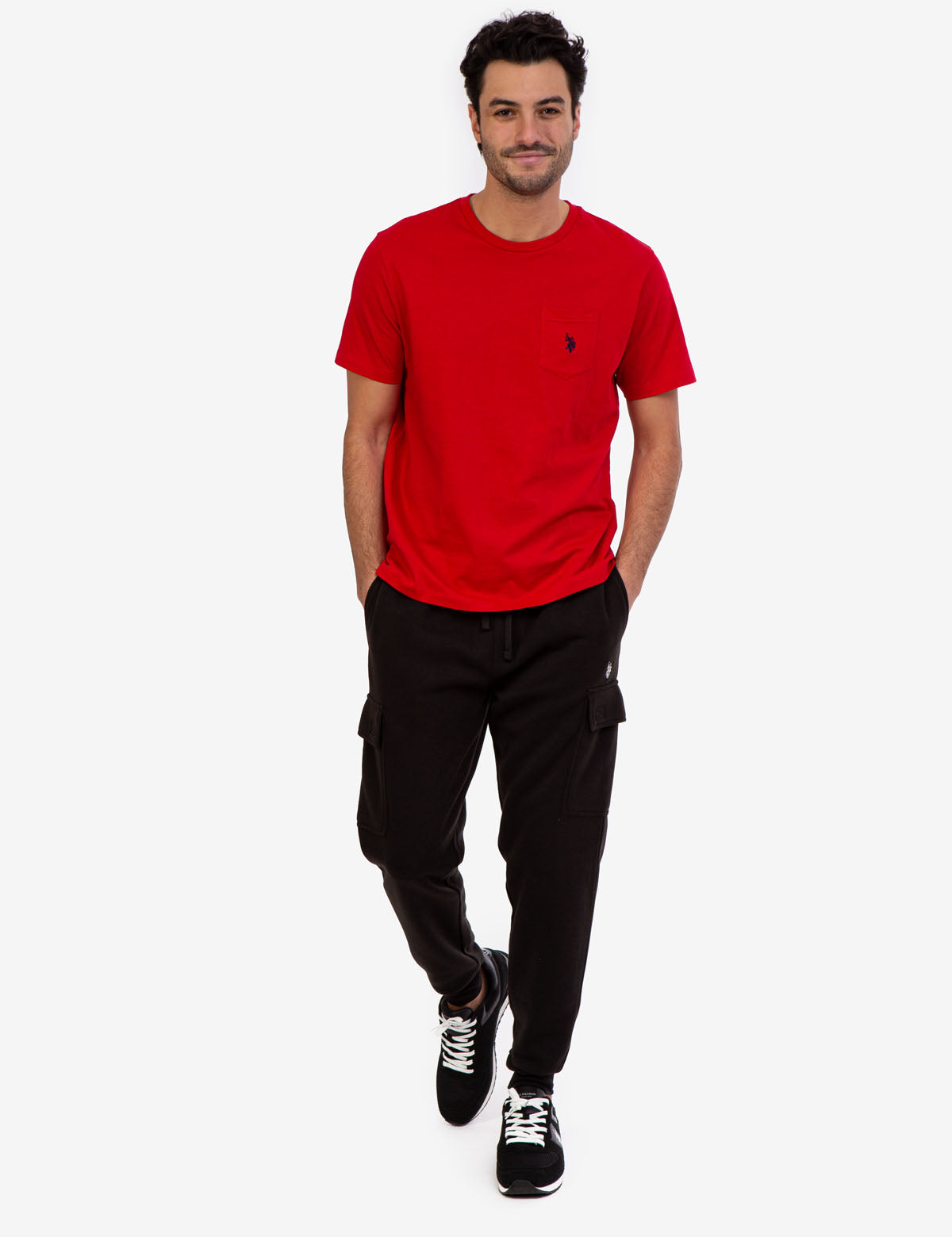 Men's Small Logo Pocket T-Shirt - Casual Cotton Tee