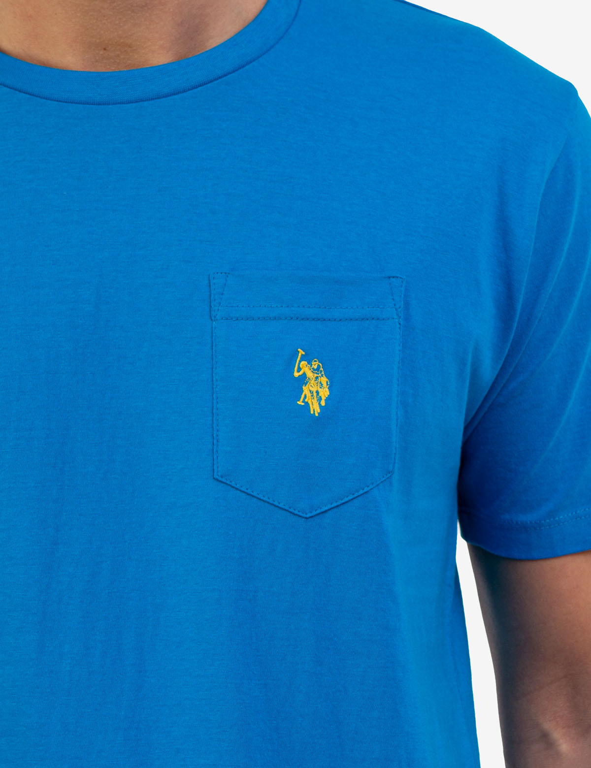 Men's Small Logo Pocket T-Shirt - Casual Cotton Tee