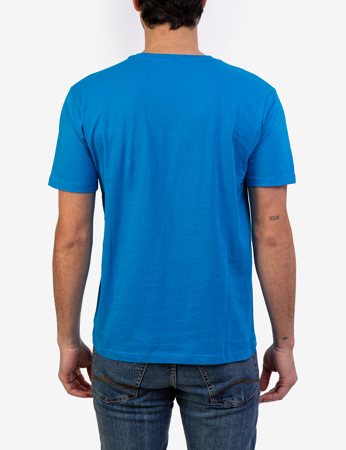 Men's Small Logo Pocket T-Shirt - Casual Cotton Tee