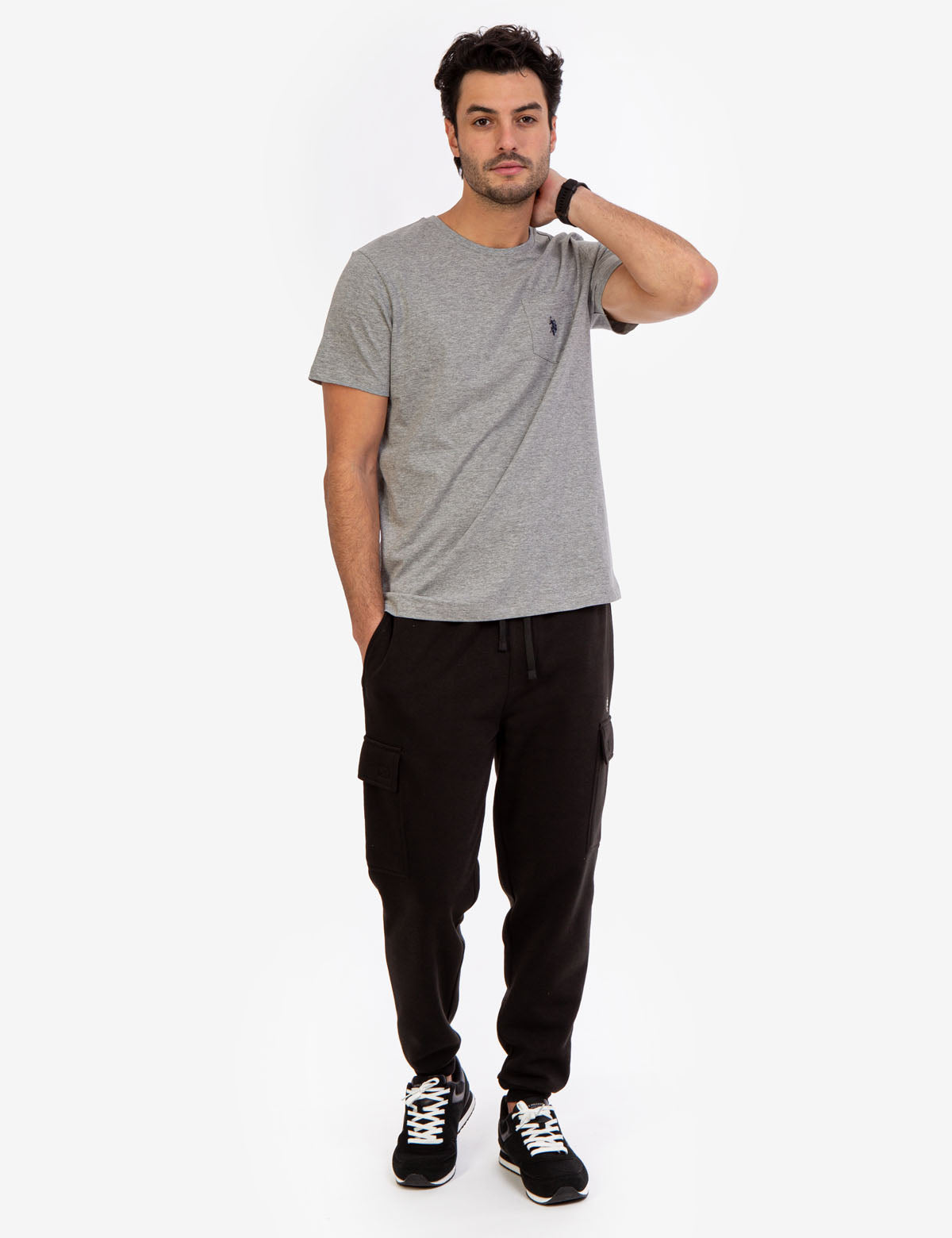 Men's Small Logo Pocket T-Shirt - Casual Cotton Tee