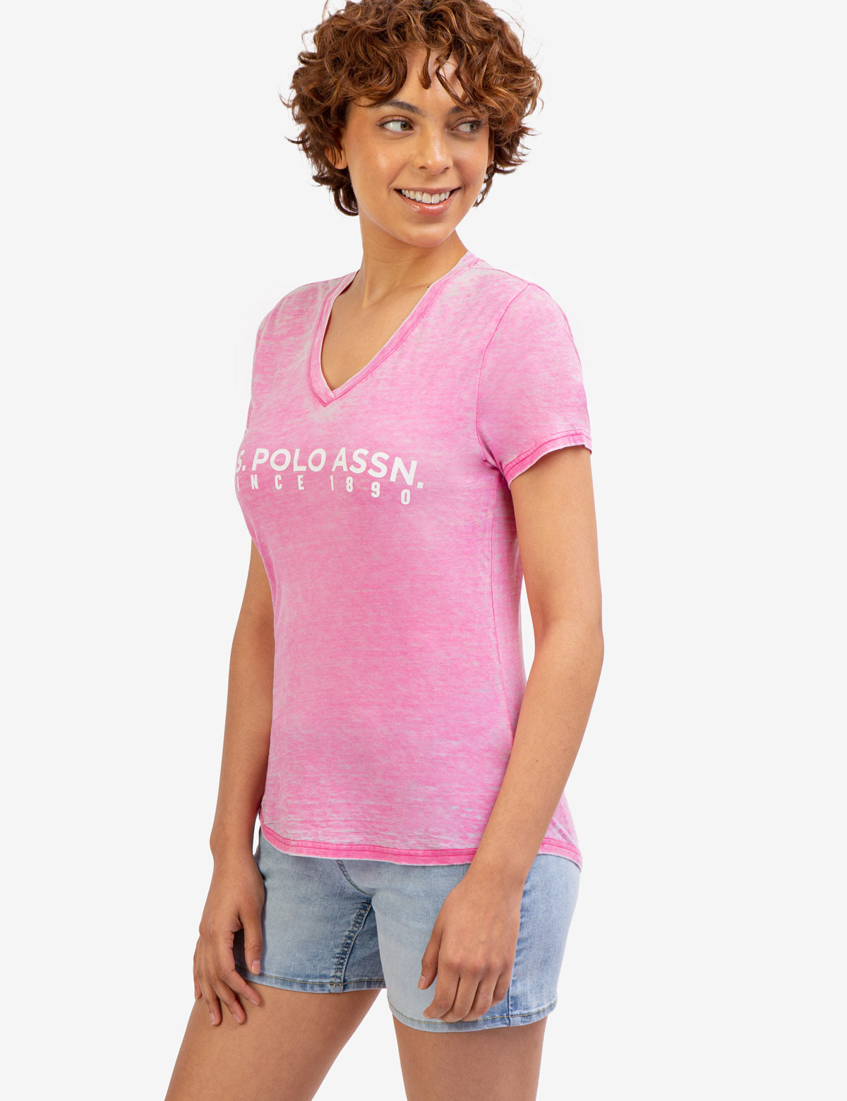 U.S. Polo Assn. Burnout Cotton T-Shirt for Men