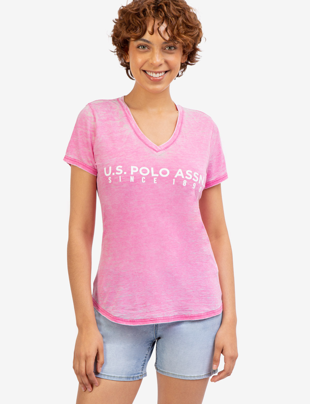 U.S. Polo Assn. Burnout Cotton T-Shirt for Men