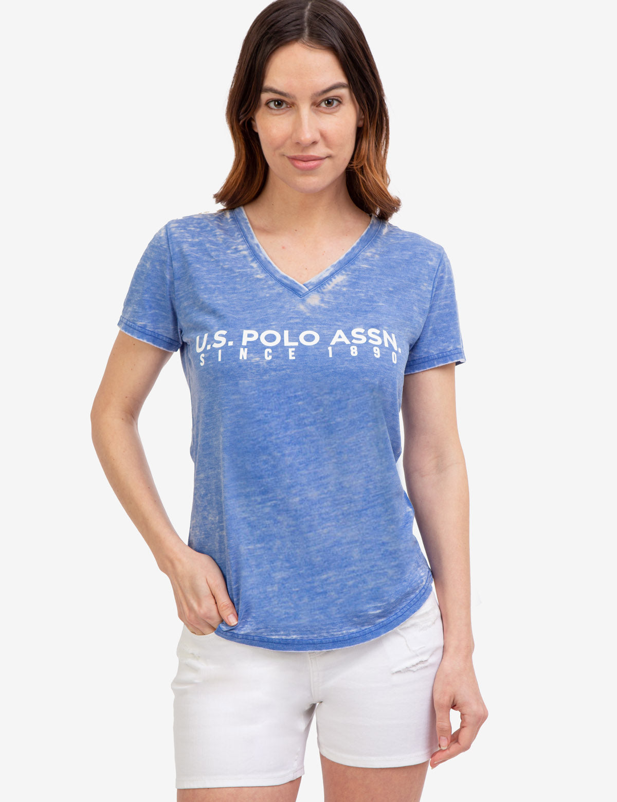 U.S. Polo Assn. Burnout Cotton T-Shirt for Men