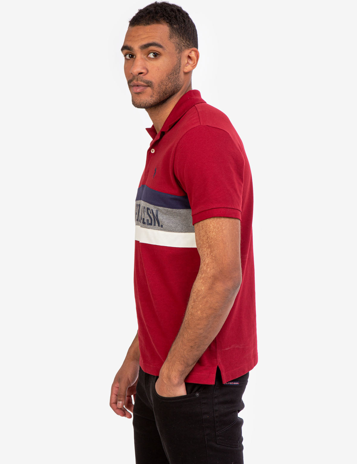 U.S. Polo Assn. Men's Colorblock Polo Shirt