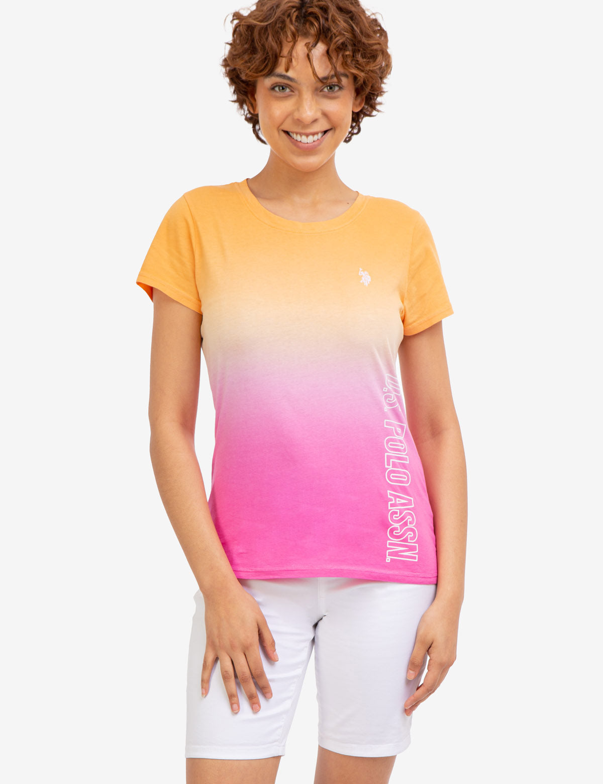 U.S. Polo Assn. Dip Dye Graphic T-Shirt for Men