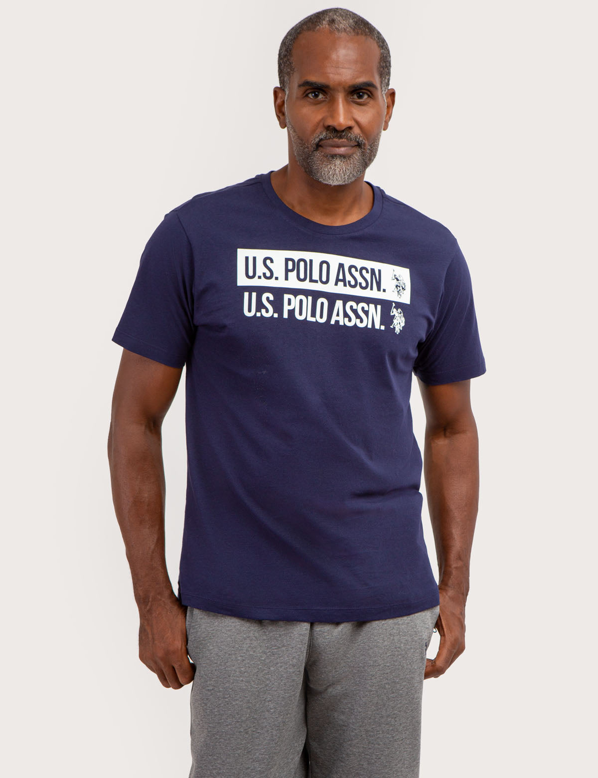 U.S. Polo Assn. Double Logo Graphic T-Shirt for Men