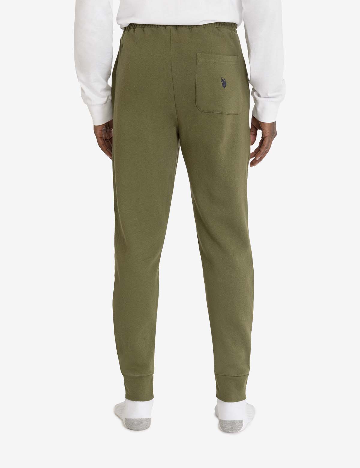 U.S. Polo Assn. Graphic Fleece Jogger Pants for Men