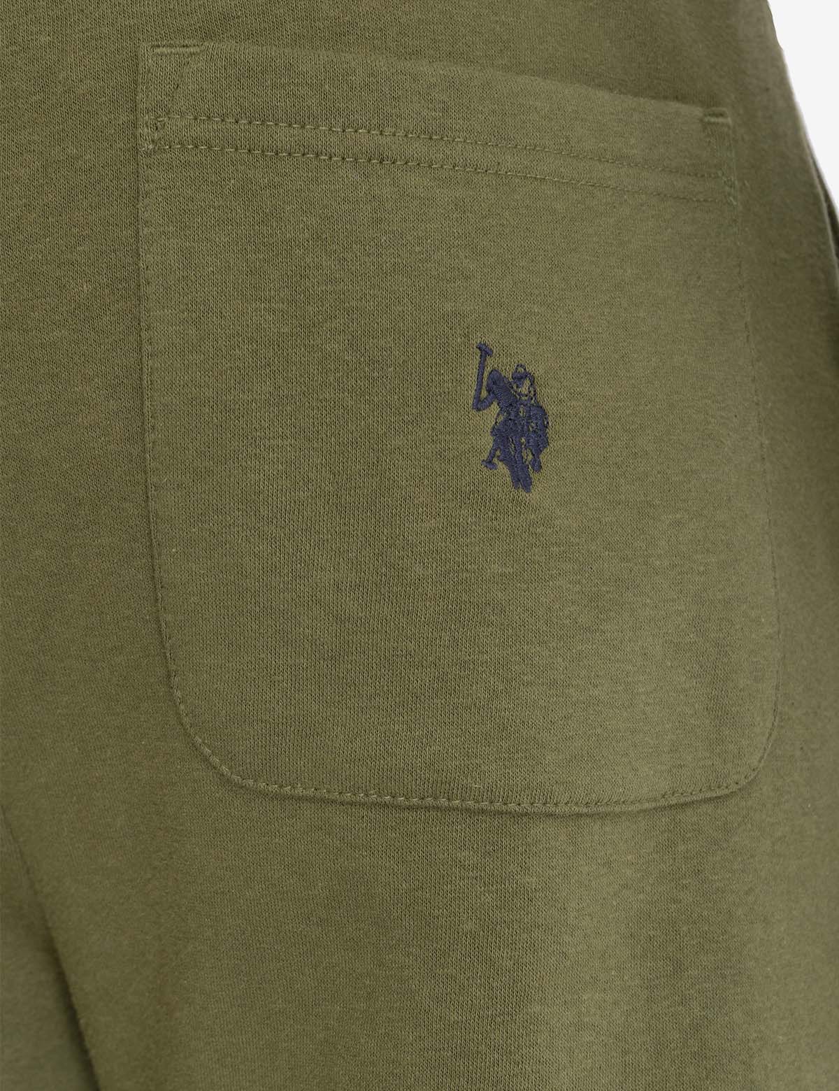 U.S. Polo Assn. Graphic Fleece Jogger Pants for Men