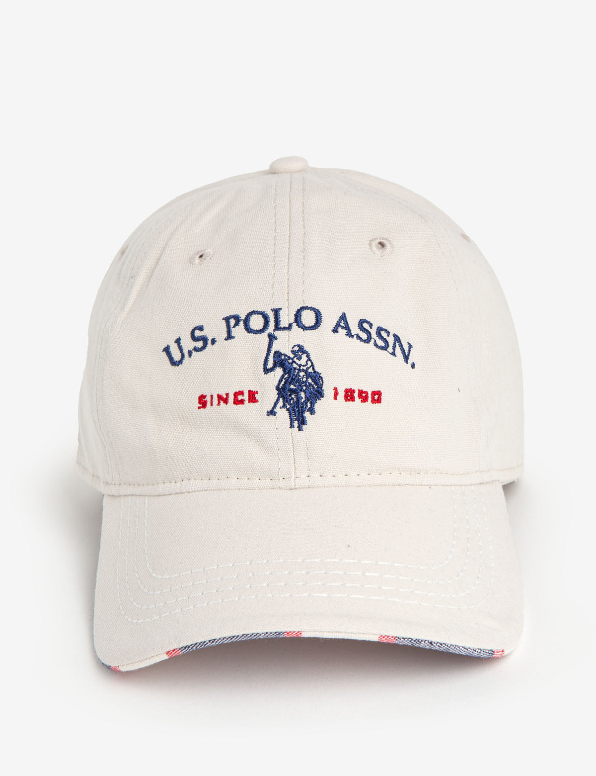 U.S. Polo Assn. Embroidered Logo Cap with Adjustable Strap