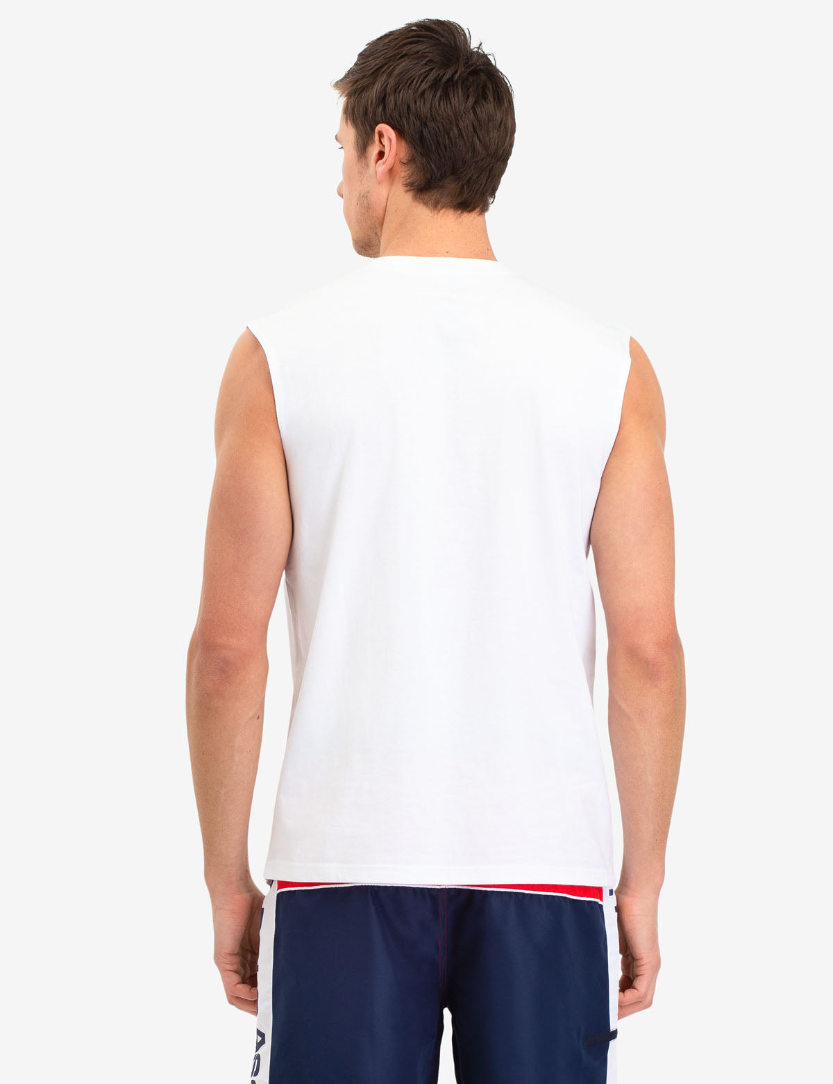 U.S. Polo Assn. Men's Relaxed Fit Muscle Tank with Logo