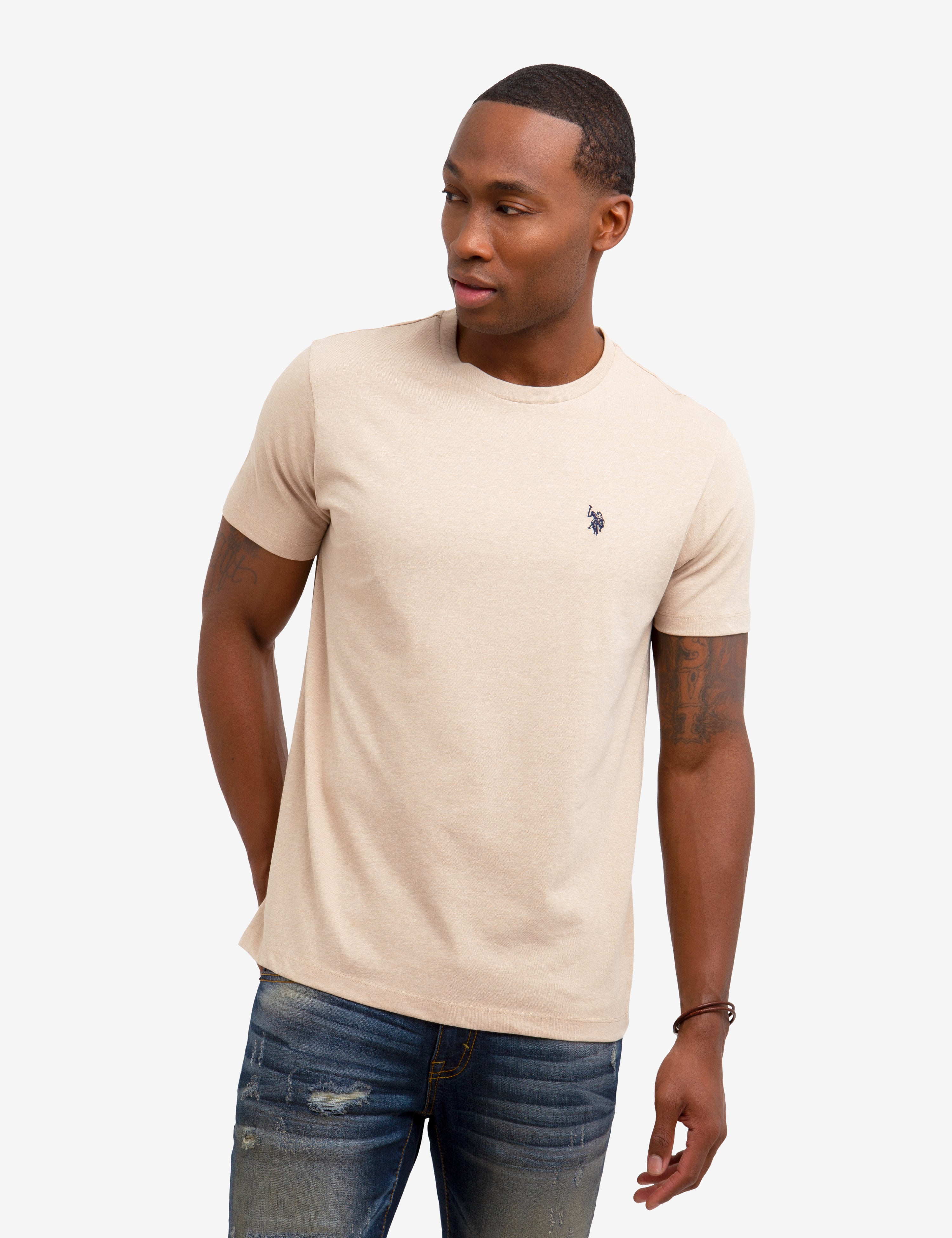 Classic Solid Crew Neck T-Shirt for Men & Women
