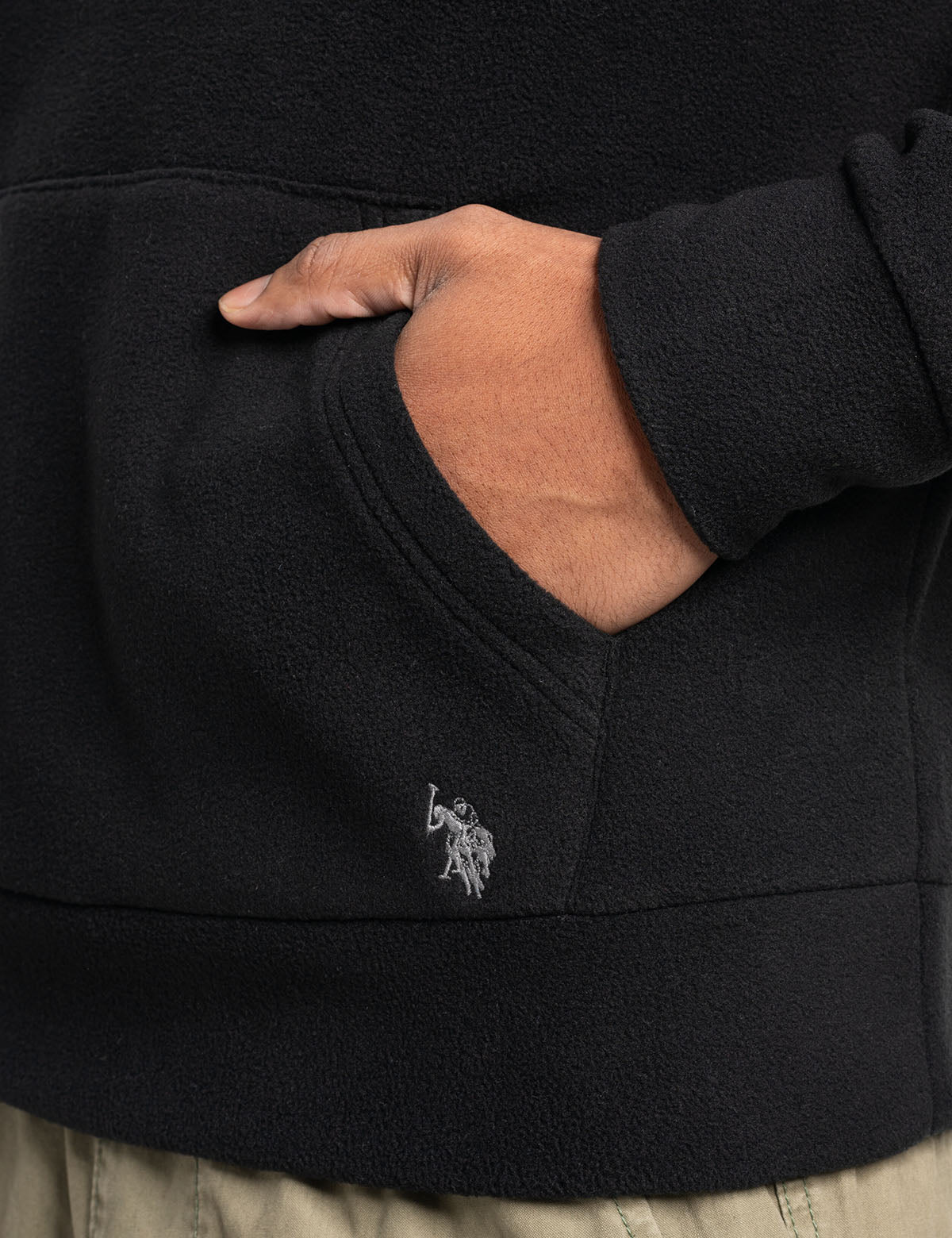 U.S. Polo Assn. Men's Polar Fleece Hoodie