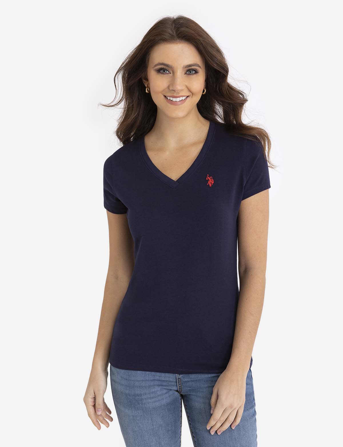 Classic V-Neck T-Shirt for Men - Soft Cotton Tee