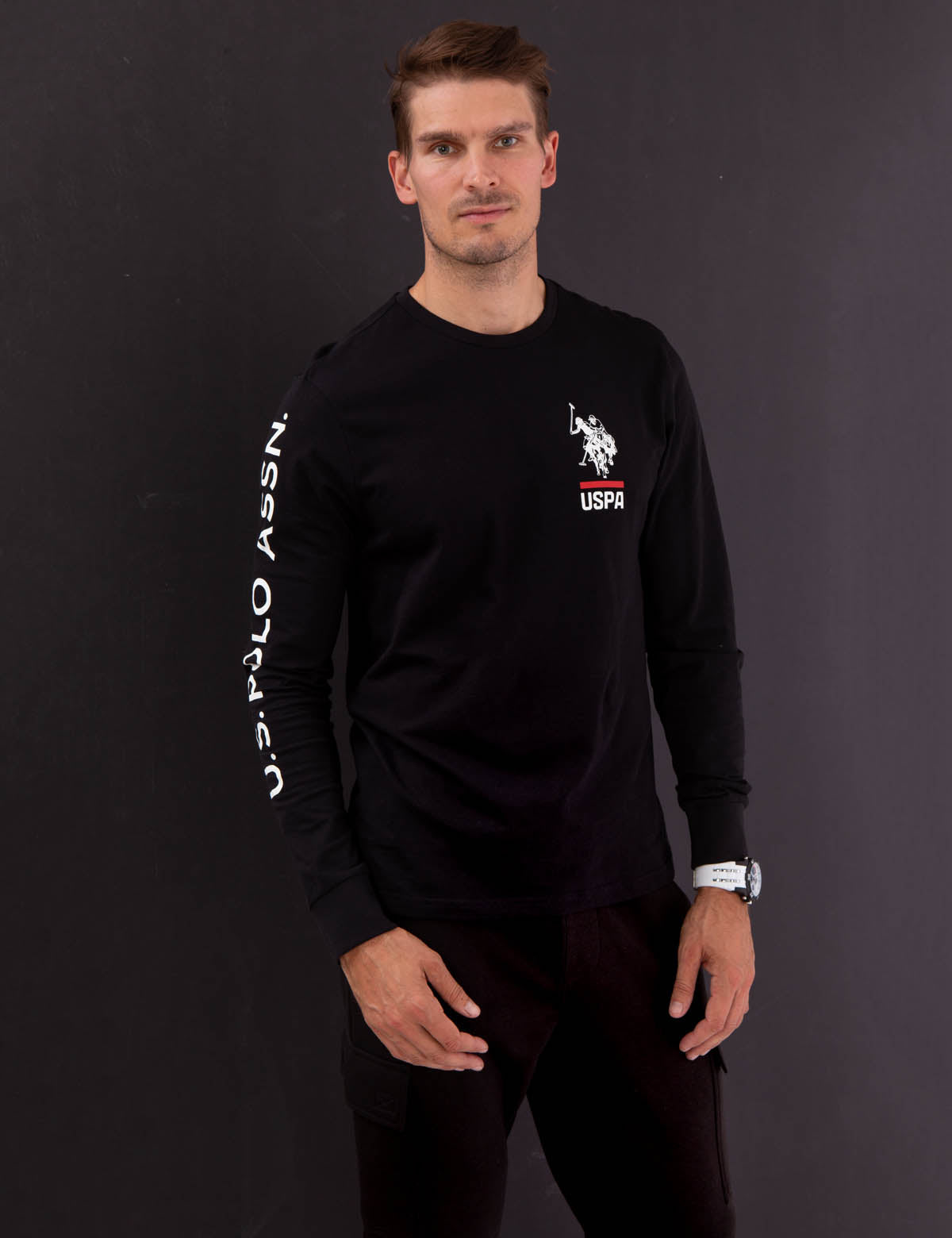 U.S. Polo Assn. Logo Print T-Shirt for Men