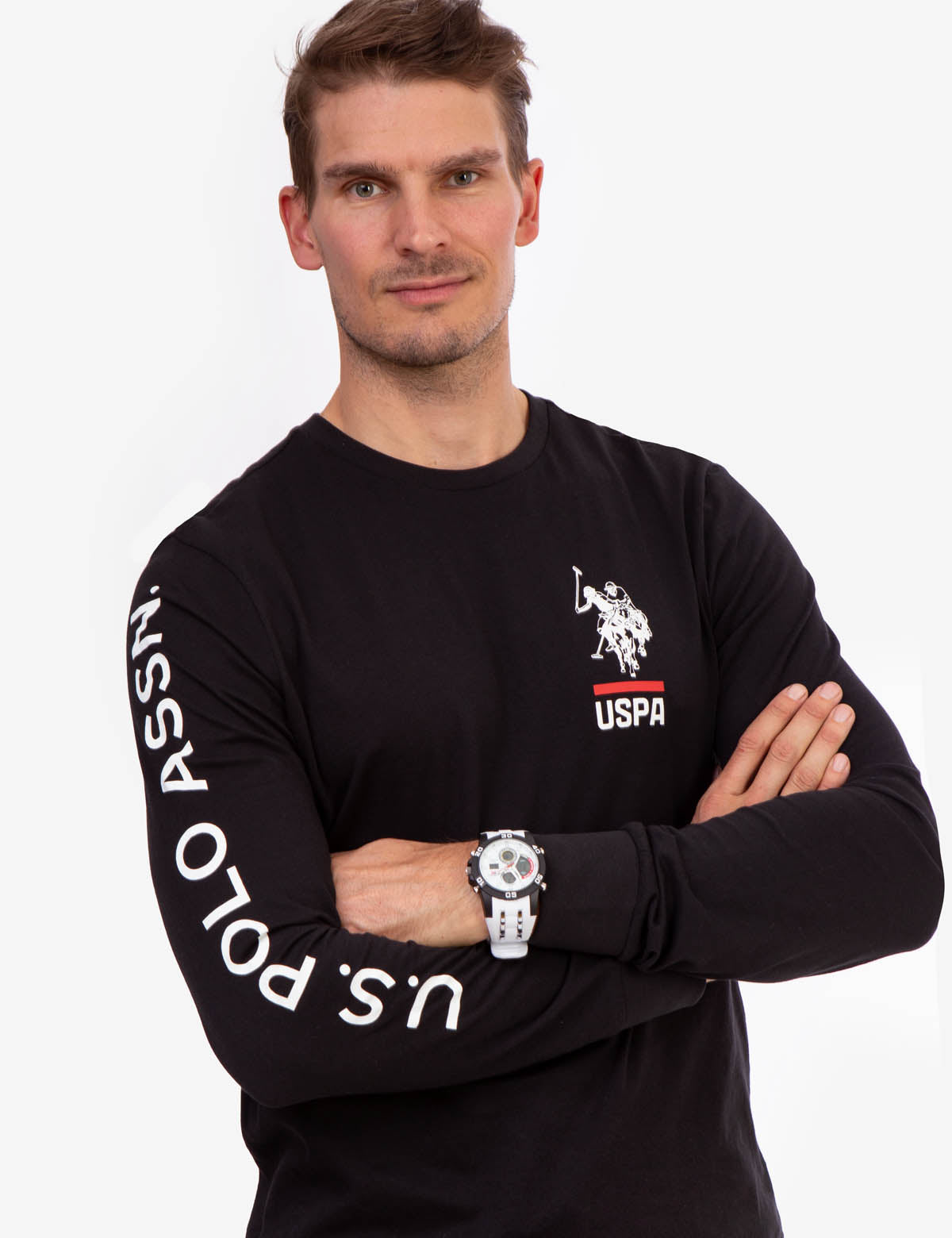 U.S. Polo Assn. Logo Print T-Shirt for Men