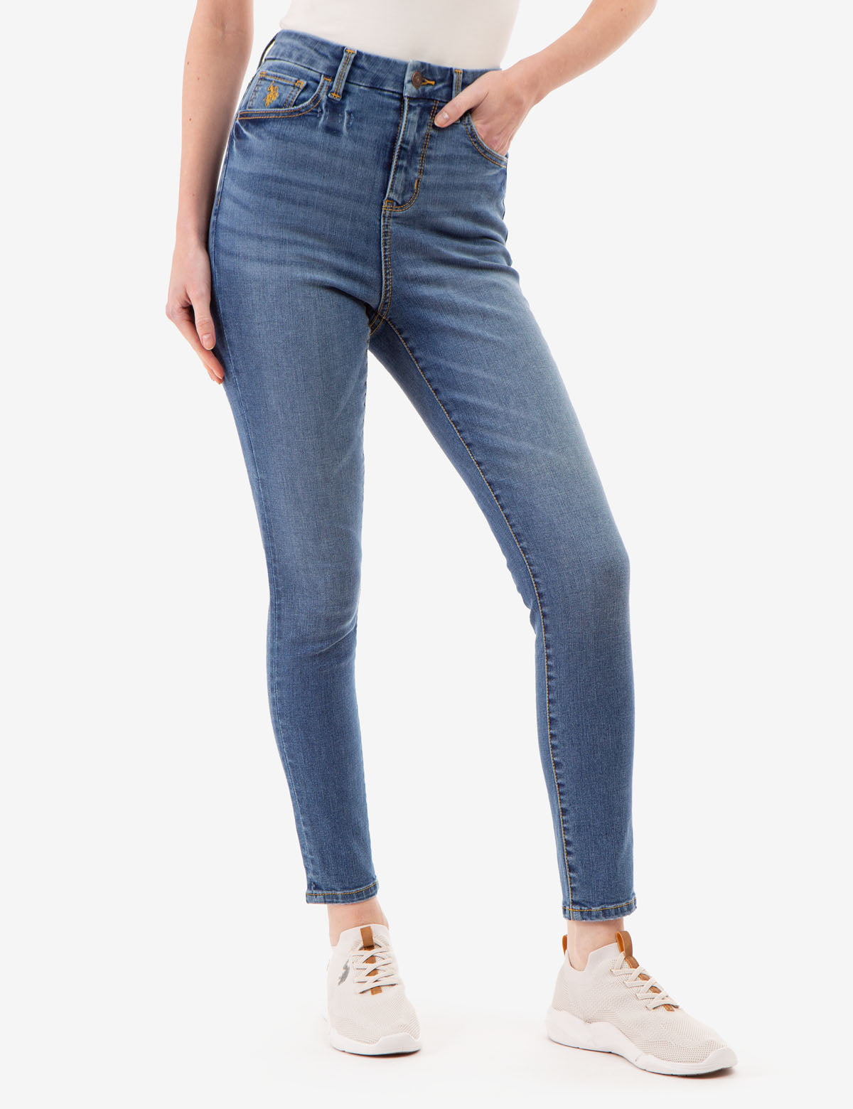 High Rise Curvy Jeans for Women - Ultra Stretch Denim