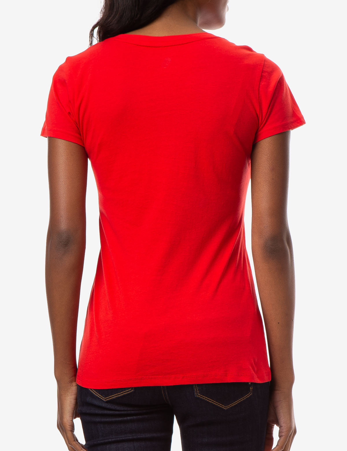 USPA Bling Logo Rhinestone T-Shirt for Women