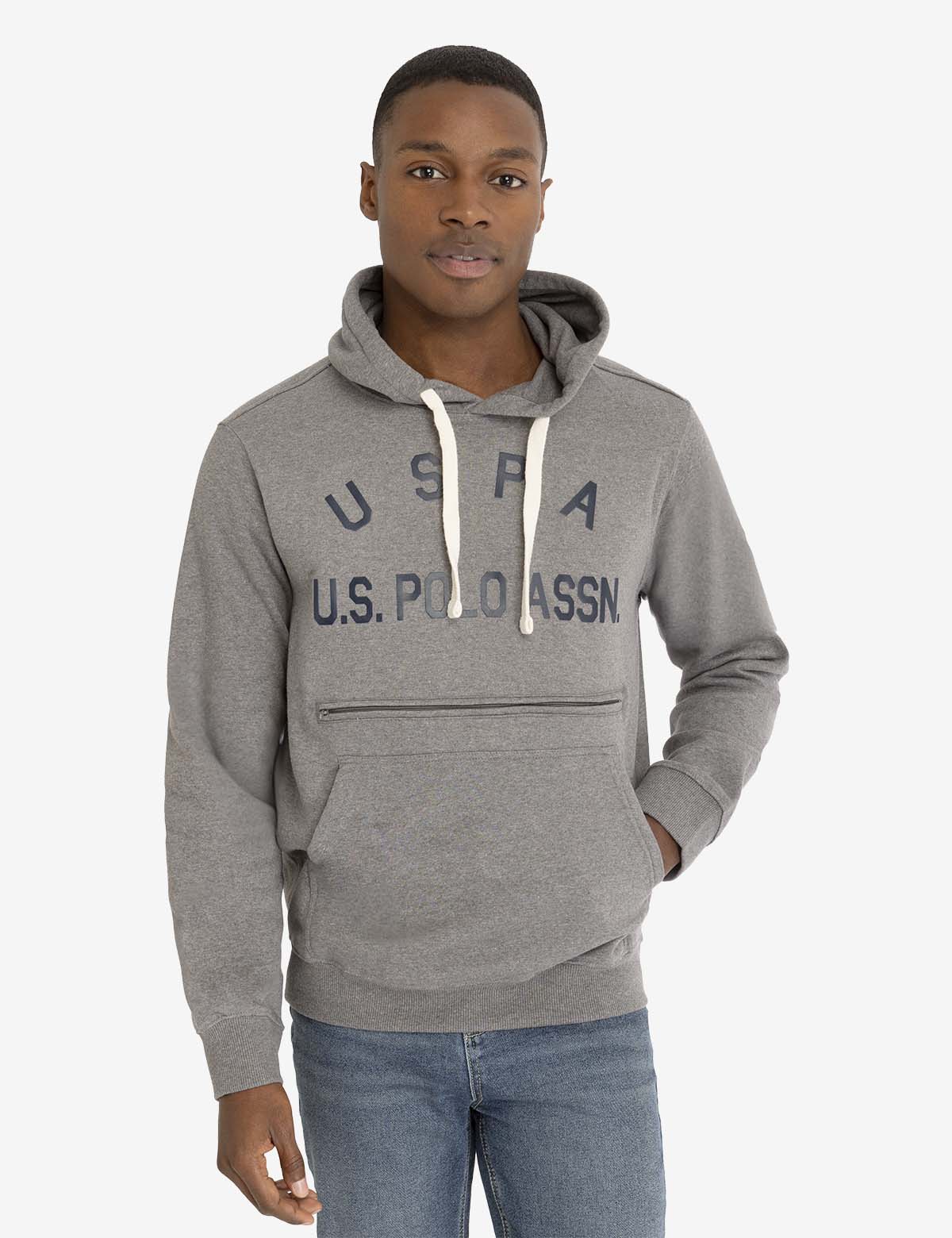 USPA Graphic Fleece Pullover Hoodie for Men & Women