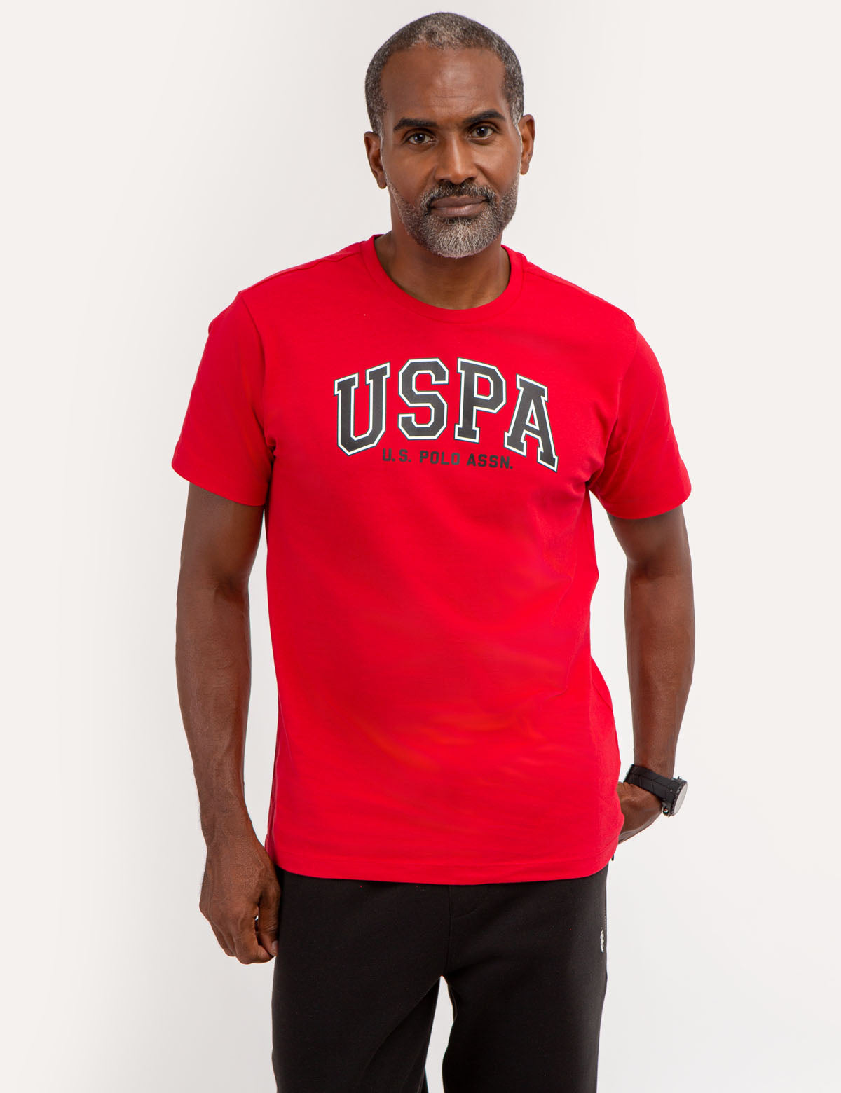 USPA Graphic Crew Neck T-Shirt – Soft Jersey Cotton Tee