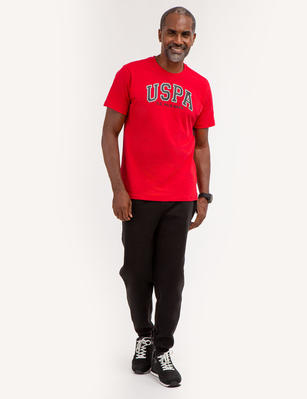 USPA Graphic Crew Neck T-Shirt – Soft Jersey Cotton Tee