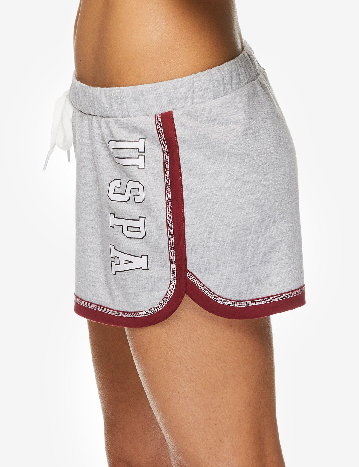 USPA Logo T-Shirt and Shorts Set – Cotton Blend Casual Outfit