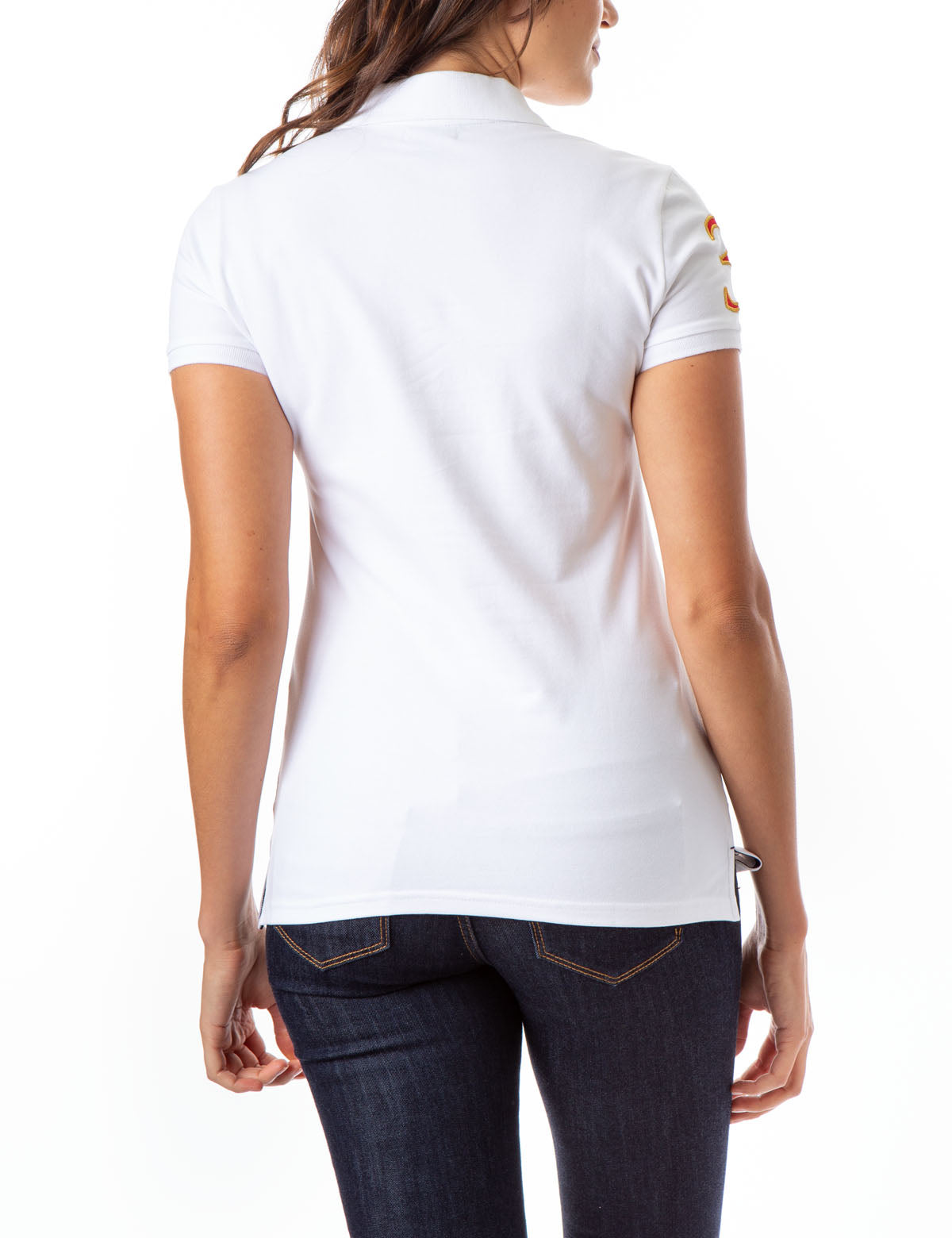 USPA NYC Classic Polo Shirt with Embroidered Logo