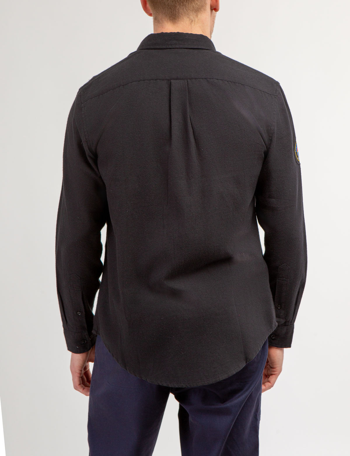 USPA Sport Men's Long Sleeve Twill Shirt with Button Cuffs