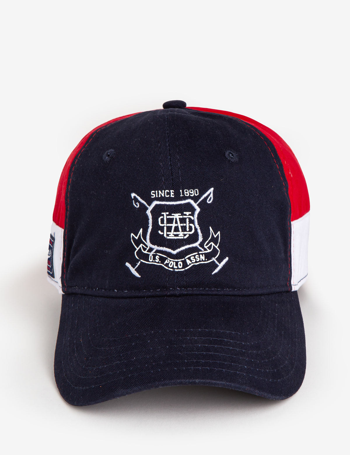 USPA Tri-Color Baseball Cap | Adjustable Sport Hat