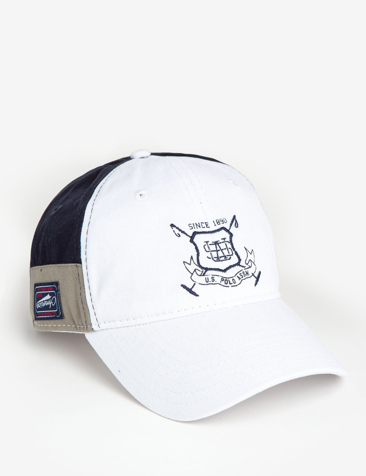 USPA Tri-Color Baseball Cap | Adjustable Sport Hat