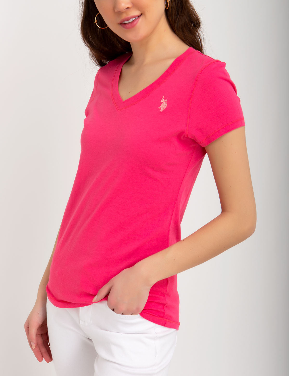 Classic Cotton V-Neck T-Shirt for Men & Women