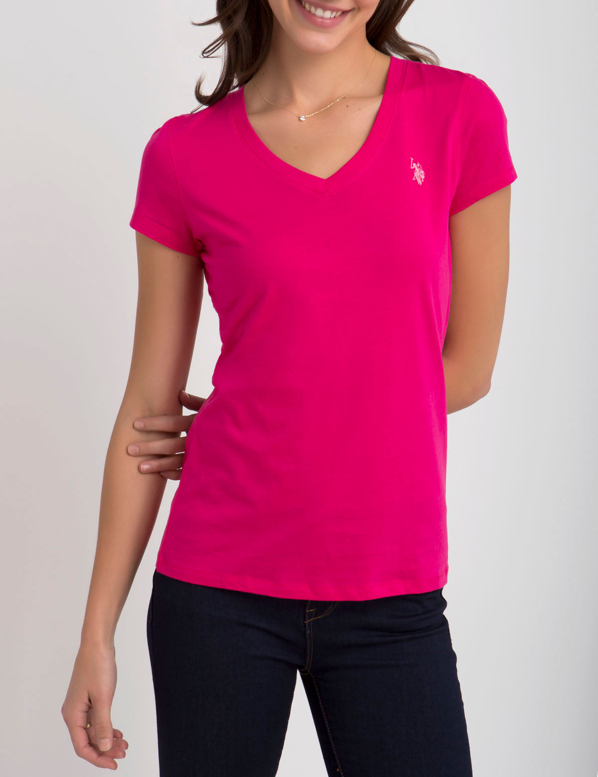 Classic Cotton V-Neck T-Shirt for Men & Women