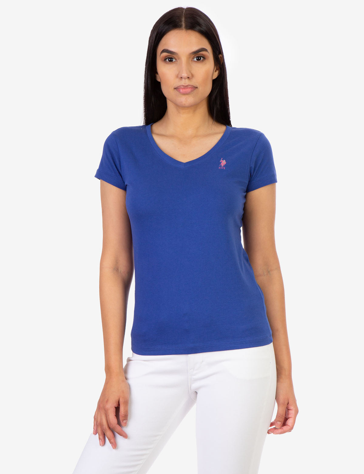 Classic V-Neck T-Shirt for Men - Soft Cotton Tee