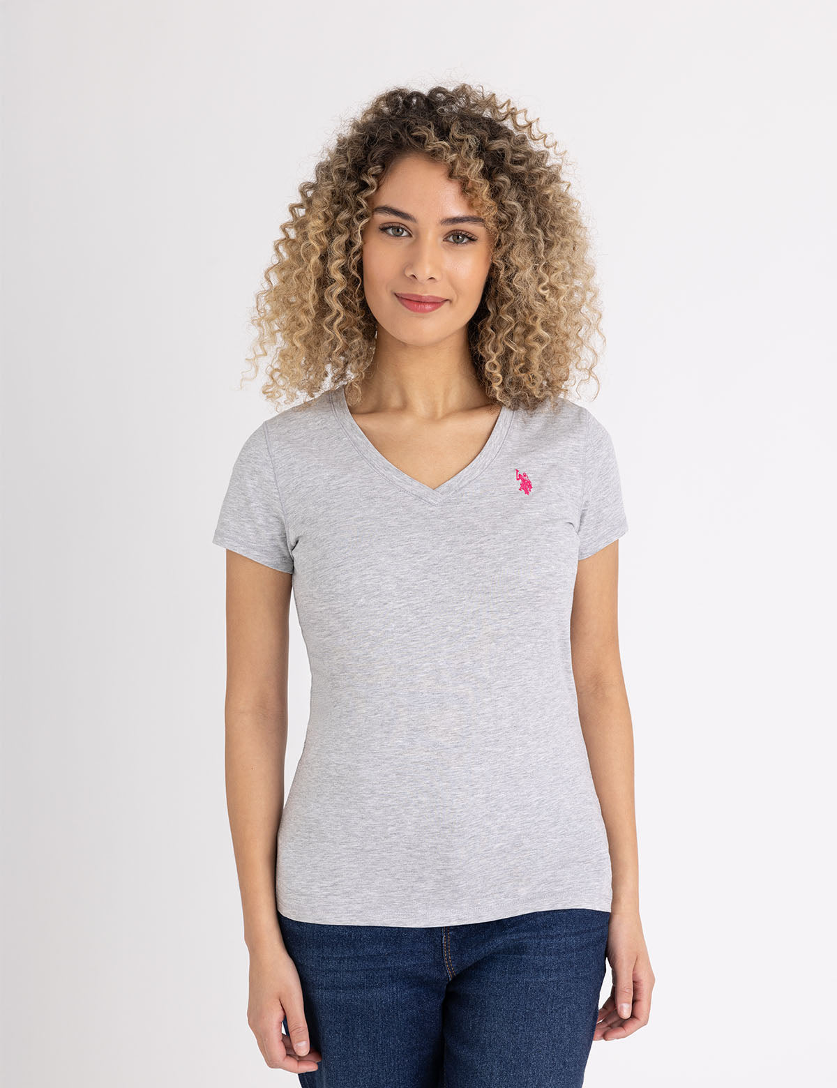 Classic V-Neck T-Shirt for Men - Soft Cotton Tee