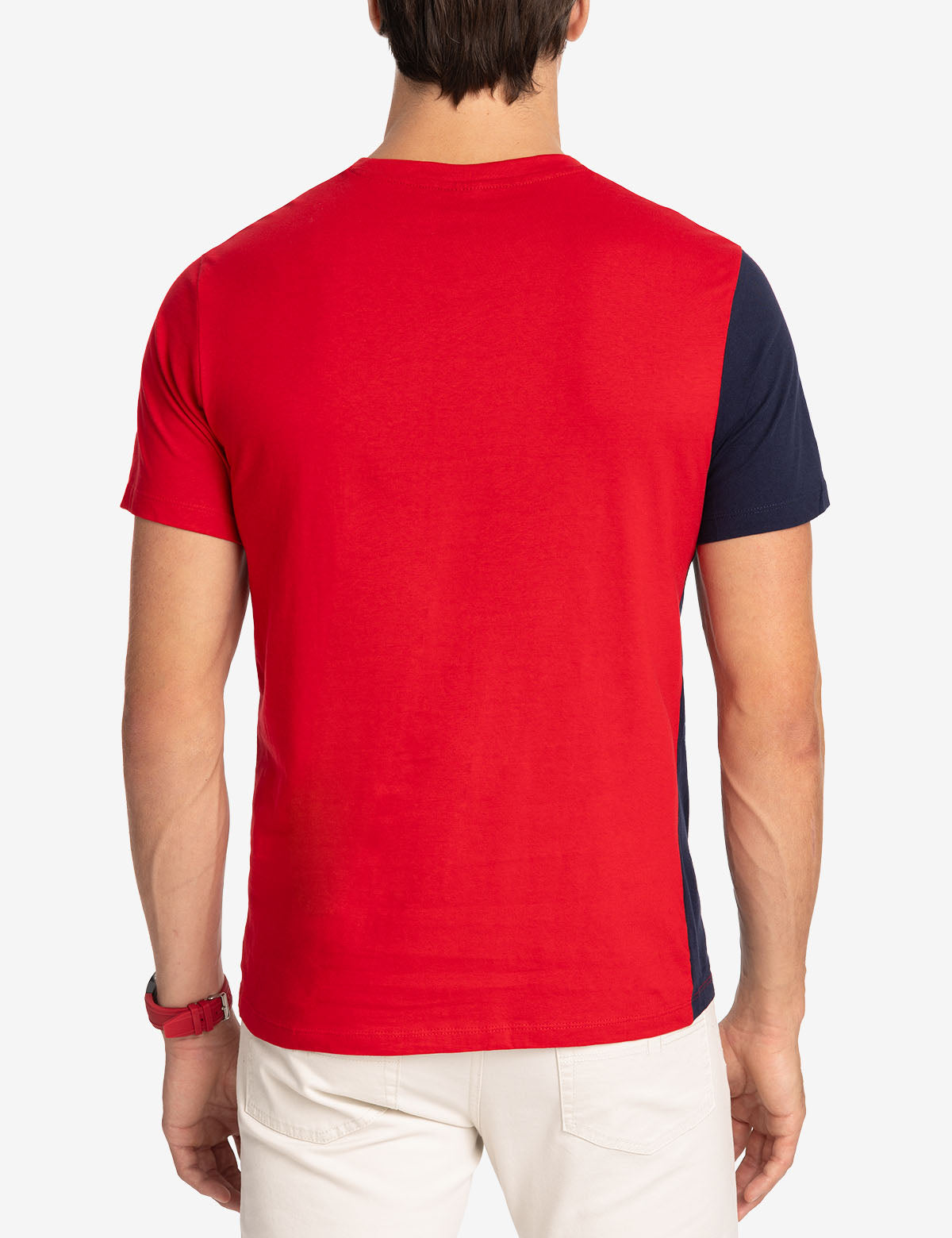 U.S. Polo Assn. Colorblock Graphic T-Shirt for Men