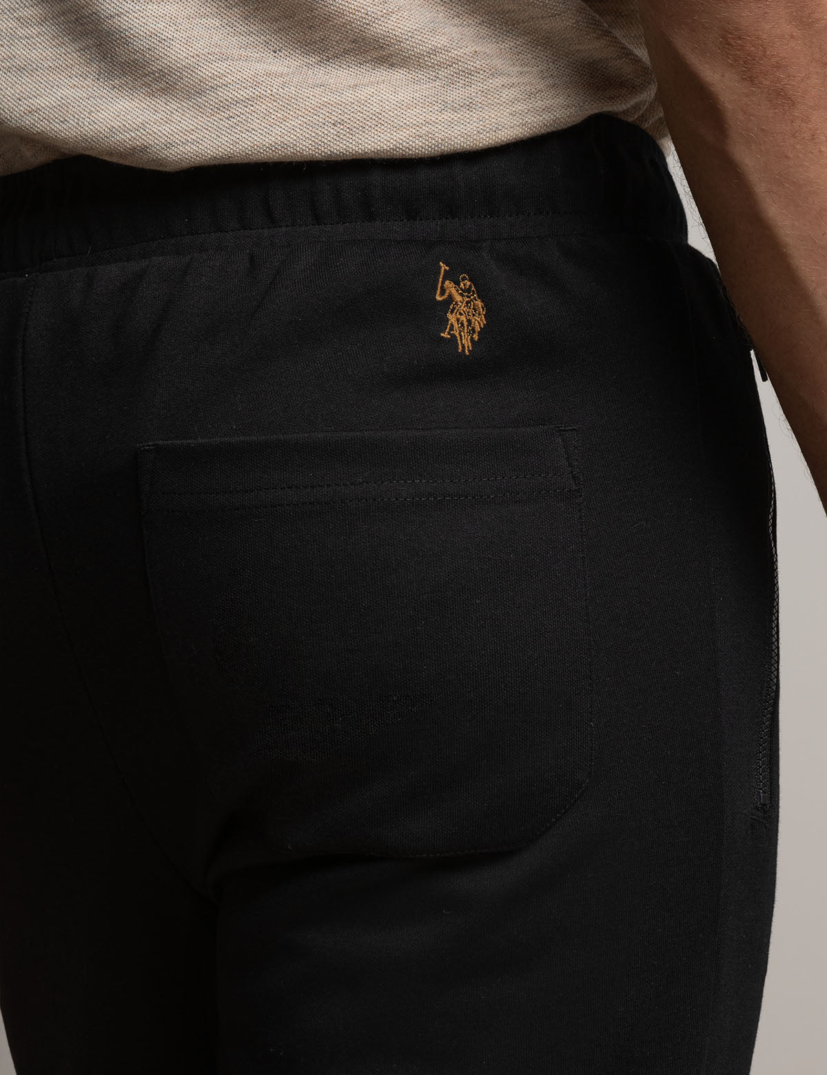 White Label Bonded Interlock Jogger Pants for Men