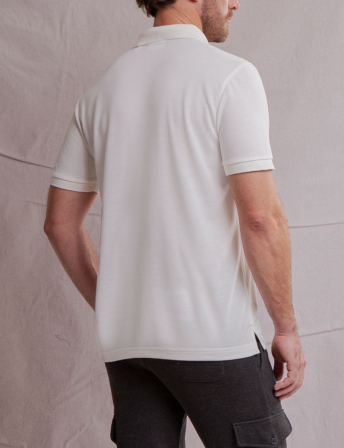 Eco-Friendly Recycled Polo Shirt - White Label Sustainable Fashion