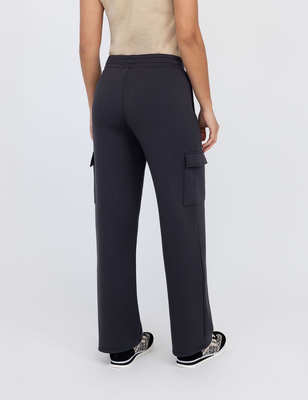 White Label Straight Fit Cargo Scuba Pants