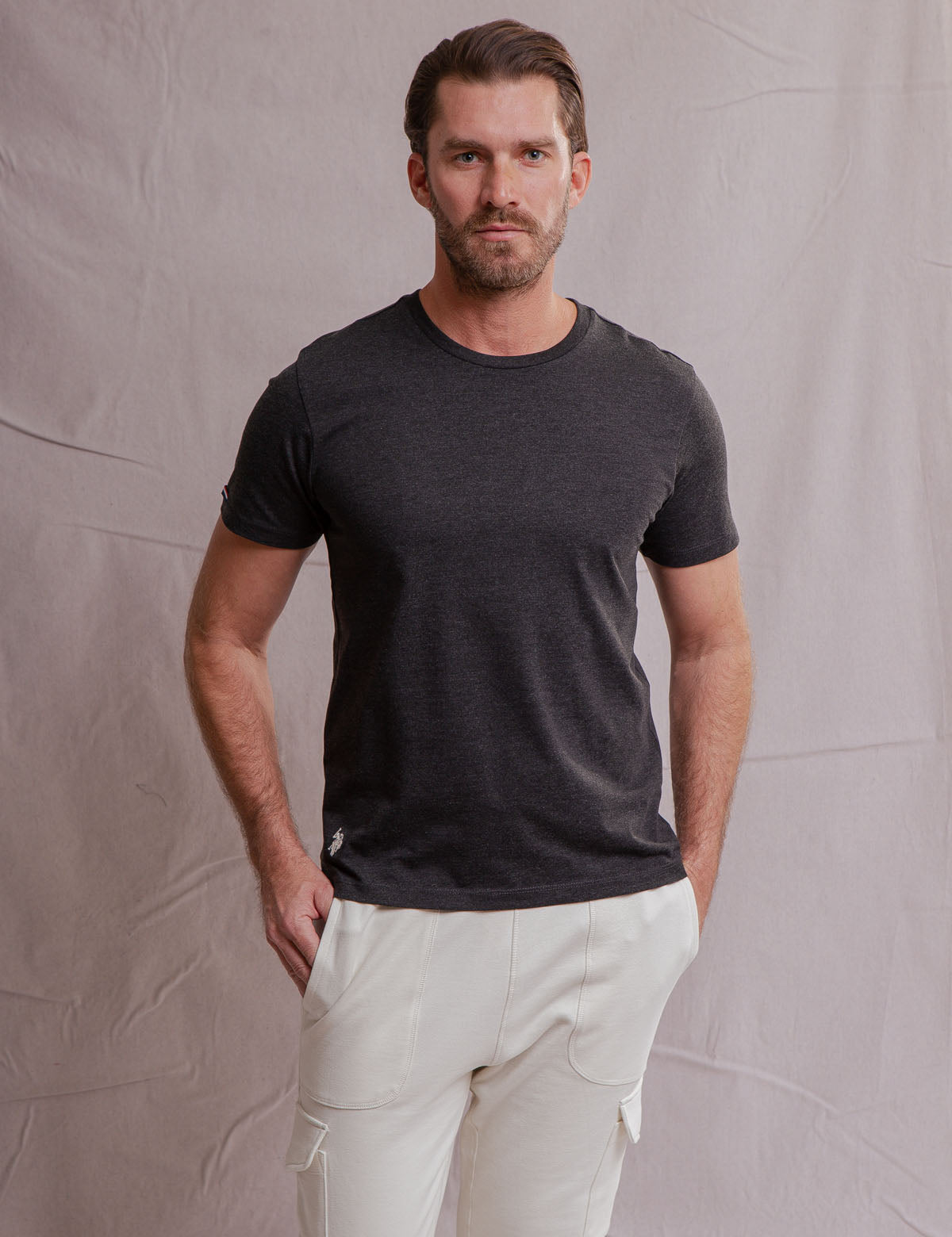 Supima Cotton Crew Neck T-Shirt - Soft White Label Tee